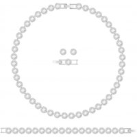 Collana Swarovski Donna Angelic All Around in Argento 5367853 - 5367853